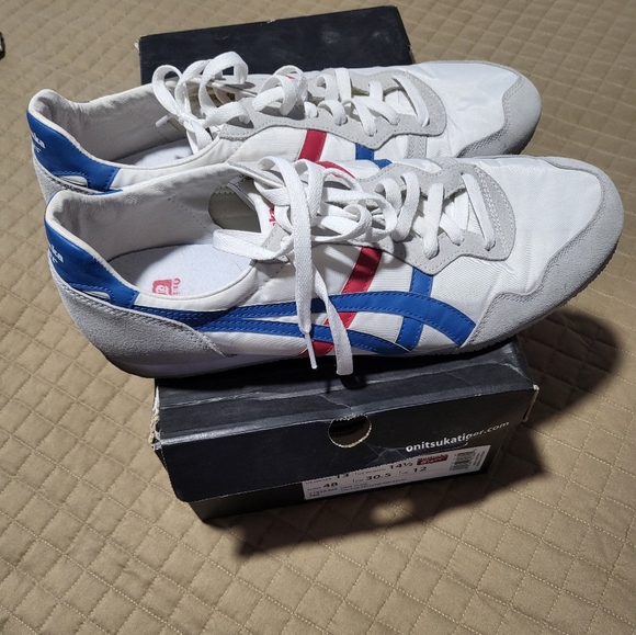 Onitsuka Tiger Sneakers White Sze 13 - Picture 5 of 7
